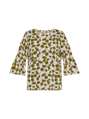 Albee Women Bluse in Wollweiss Mehrfarbig