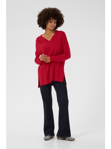 CULTURE Strickpullover CUolivia Oversize fit in Chili Pepper