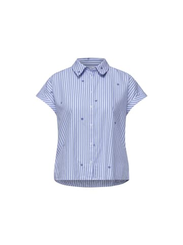 Street One Halbarmbluse in eventide blue