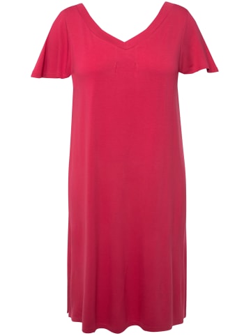 Ulla Popken Kleid in dunkel rosa