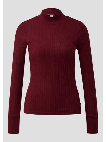QS T-Shirt in 3900_bordeaux