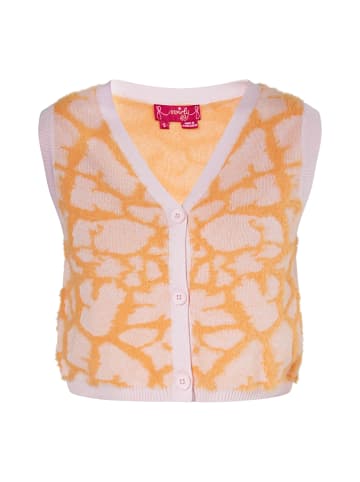 Swirly Damen Pullunder in ORANGE PINK