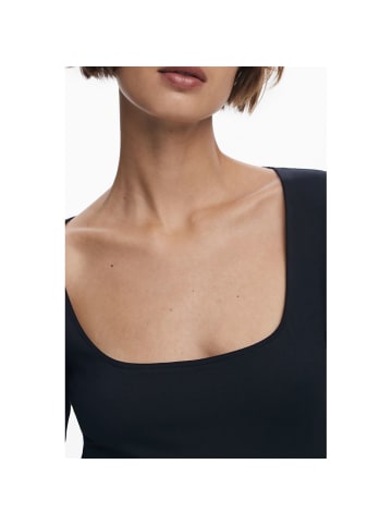 Desigual Schwarzes Baumwoll-Kleid