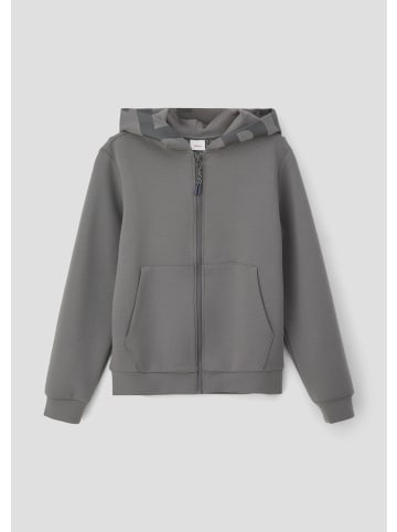 s.Oliver Sweatshirt Jacke langarm in Grau