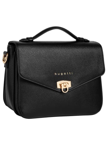 Bugatti Handtasche ELLA SAFFIANO Kunstfaser in schwarz