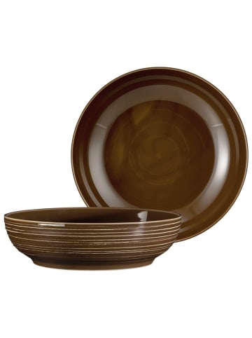 Seltmann Weiden 2er Set Foodbowl Terra ø 25,5 cm in Erdbraun