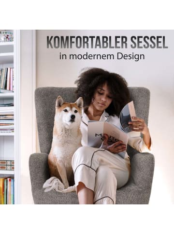 MCW Lounge-Sessel N65, Creme-beige