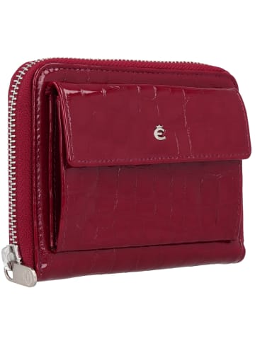 Esquire Nizza Geldbörse RFID Schutz Leder 15.5 cm in rot