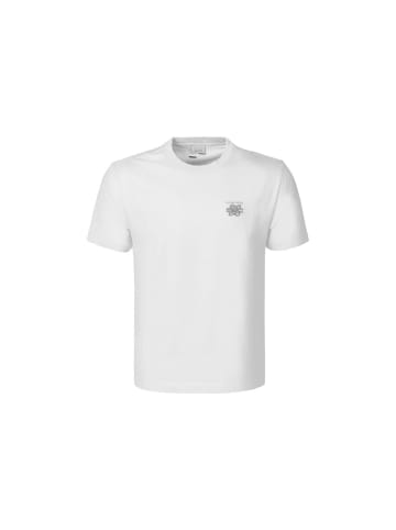 FILLING PIECES T-Shirt T-Shirt Embroidered Knot in weiss