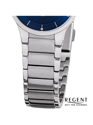 Regent Analog-Armbanduhr Regent Metallarmband silber klein (ca. 28mm)