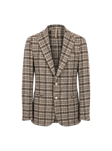 Braun Baumwolle Herren Jacke