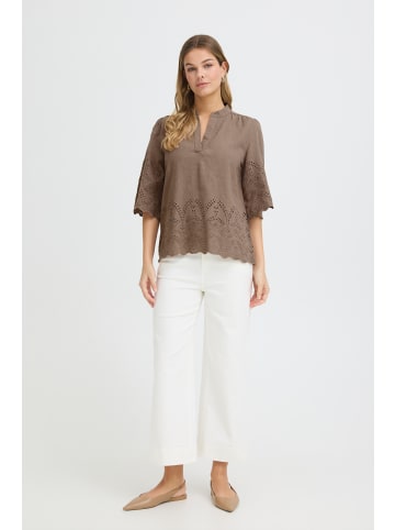 Fransa Kurzarm-Bluse FRRAE Regular fit in MOUNTAIN TRAIL
