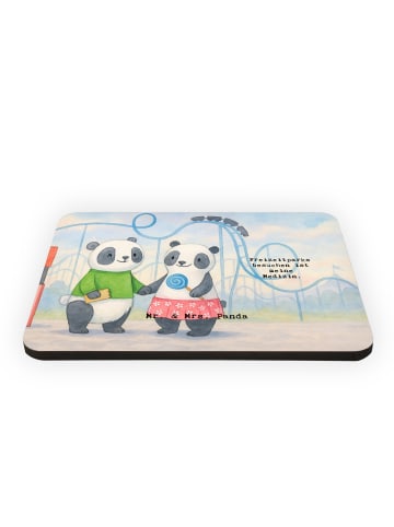 Mr. & Mrs. Panda Magnet Pandas Freizeitpark besuchen Design mit ... in Weiß
