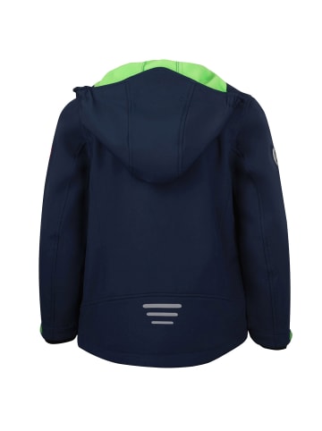 Trollkids Softshelljacke Trollfjord in navy/green