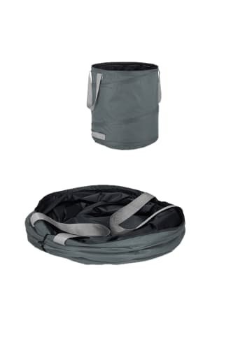 relaxdays 3 x Laubsack in Grau - 85 l