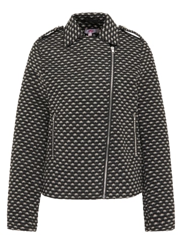 myMo Jacke in Schwarz Weiss