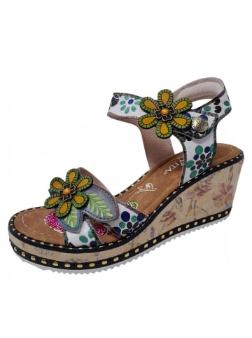 LAURA VITA Keilsandalette Laura Vita in Beige