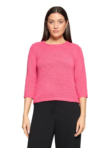 Betty Barclay Strickpullover mit 3/4 Arm in Pink Flambé