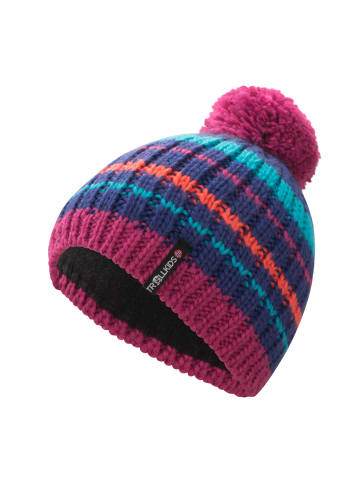 Trollkids Bommelmütze Hafjell in bright berry
