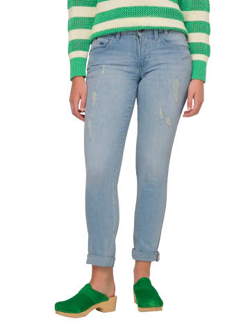 LAURASØN Jeans in bleached denim