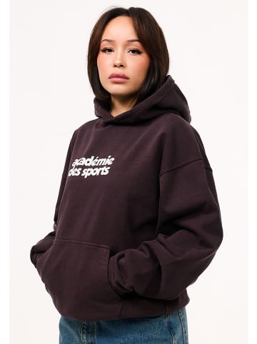 DAILY COTTON Kapuzenpullover - DCPERL Heavy Oversize Blanc Hoodie in Chocolate Brown Washed