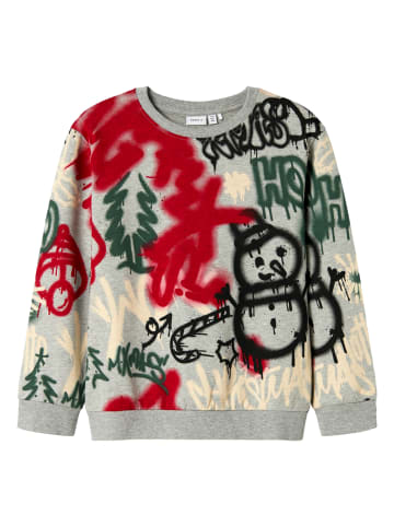name it Sweatshirt 'Rallo' in grau