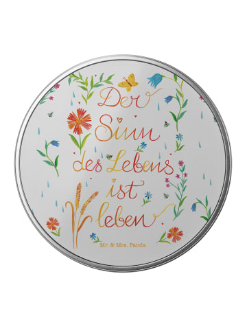 Mr. & Mrs. Panda Kaffeedose Sinn des Lebens mit Spruch in Bunt