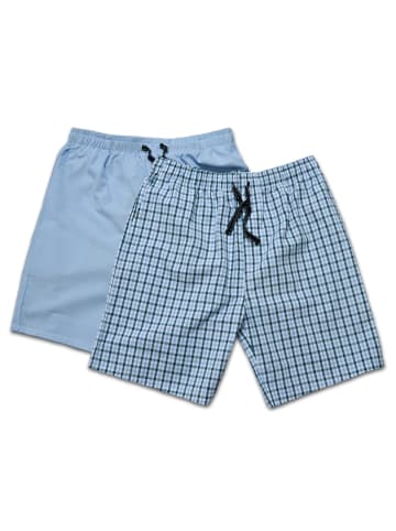 Moonline Webhose kurz - 2 Stück im Pack in blau/hell blau