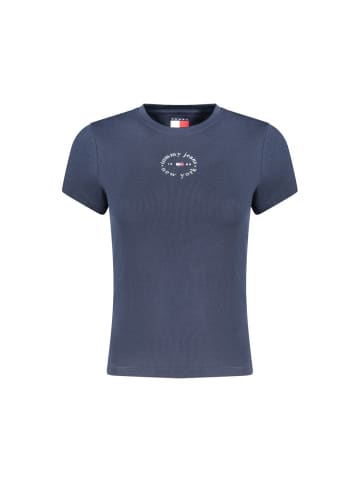 Tommy Hilfiger Blau Damen T-Shirt aus Baumwolle