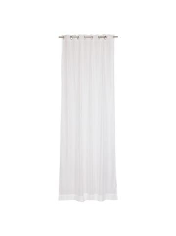 Schöner Wohnen Kollektion Transparenter Ösenvorhang SOLID in Creme