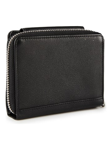 Braun Büffel Joy Geldbörse RFID Schutz Leder 12 cm in black