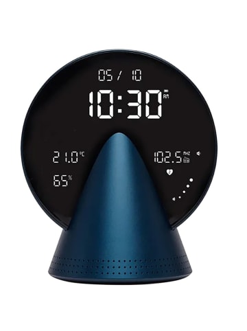 Lexon Radio-Wecker Conic Clock Lapisblau