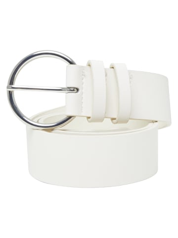 Urban Classics Urban Classics Unisex Basic PU Belt in whitesand