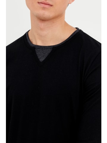 BLEND Langarmshirt BHLeonas in Schwarz