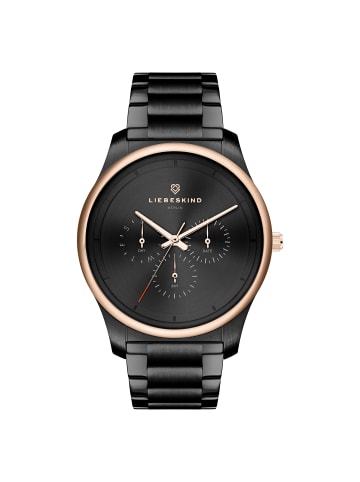 LIEBESKIND BERLIN Armbanduhr Classic x Trends in schwarz