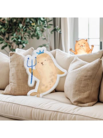 Mr. & Mrs. Panda Kuschelkissen Sternzeichen Wassermann ohne Spruch in Weiß