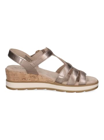 Caprice Sandalen in Taupe