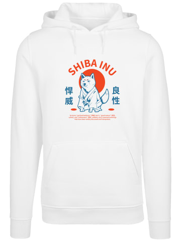 F4NT4STIC Hoodie Japanischer Shiba Inu Hund in weiß