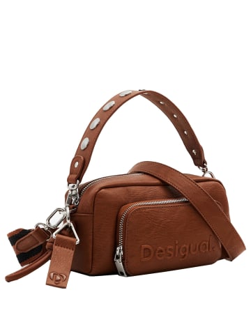 Desigual Half Logo - Umhängetasche 22 cm (black) in cuero west