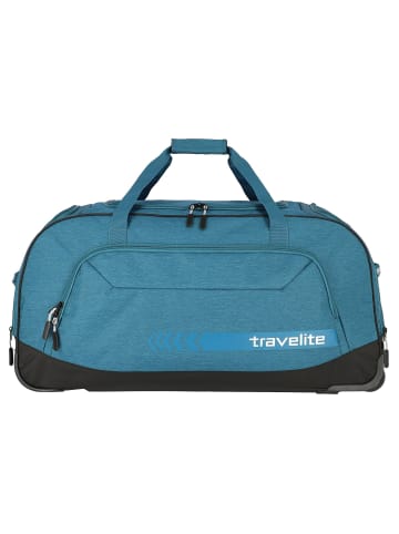travelite Kick Off 2 Rollen Reisetasche 77 cm petrol