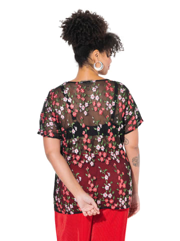 MIAMODA Bluse in schwarz