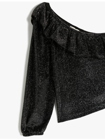 KOTON Bluse in Schwarz