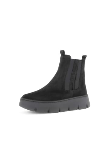Gabor Fashion Chelsea Boots in schwarz