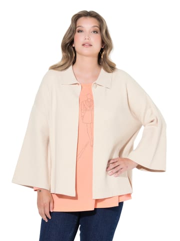MIAMODA Strickjacke in offwhite