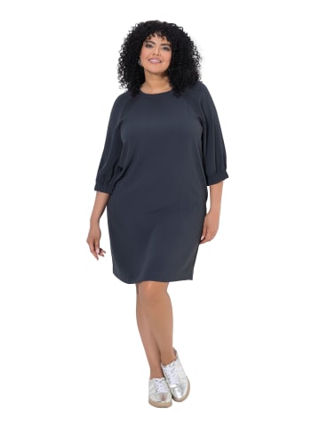 Ulla Popken Midikleid in dunkles olive