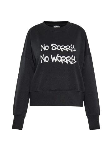 ROCKEASY Sweatshirt in SCHWARZ