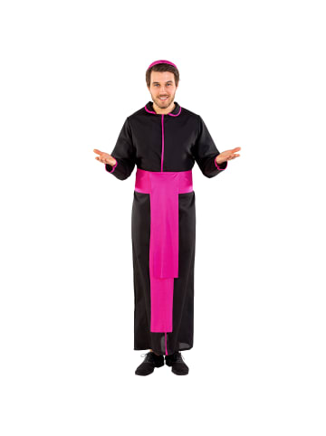 tectake Liturgisches, langes Gewand, schwarz