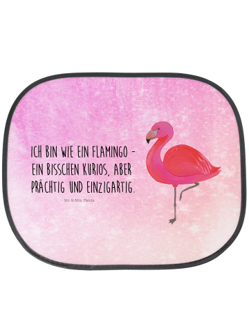 Mr. & Mrs. Panda Auto Fenster Sonnenschutz Flamingo Classic mit ... in Aquarell Pink