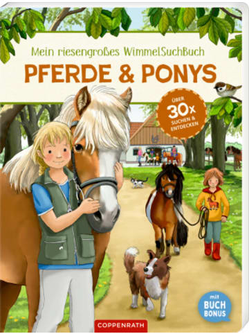 Coppenrath Buch - Mein riesengroßes WimmelSuchBuch: Pferde & Ponys