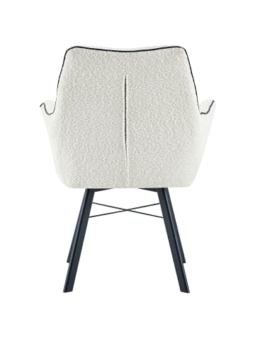 Kayoom Stuhl Armlehnstuhl Allie 125 in creme